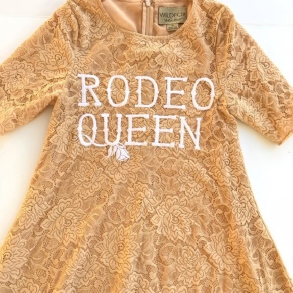 Wildfox White Label Rodeo Queen Lace Dress D23 - Picture 4 of 7
